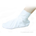 Grosses chaussettes hydratantes de footmasks de chaussettes de lavande pelage